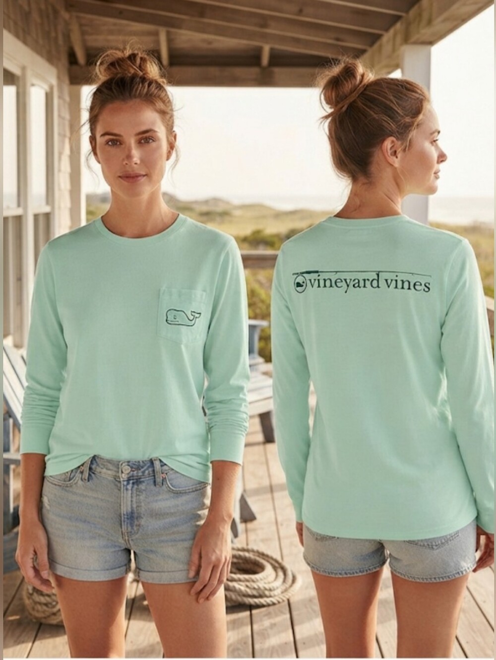 Vineyard Vines Long-Sleeve Pocket Tee